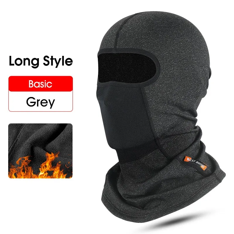 Winter Sport Cycling Cap Bike Full Face Mask Warm Fleece Balaclava Men Women MTB Bicycle Motorcycle Head Cap Hat