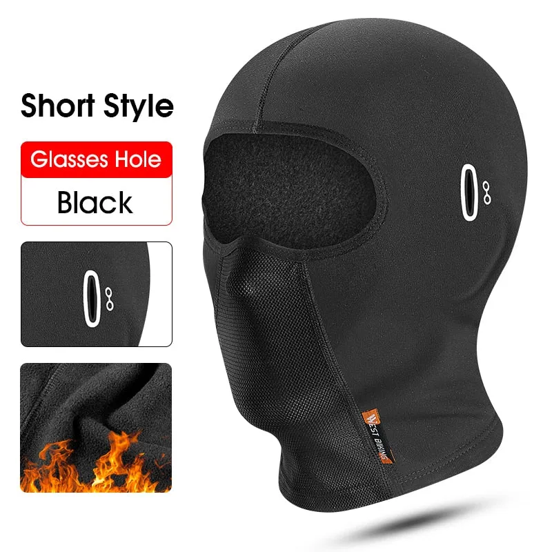 Winter Sport Cycling Cap Bike Full Face Mask Warm Fleece Balaclava Men Women MTB Bicycle Motorcycle Head Cap Hat