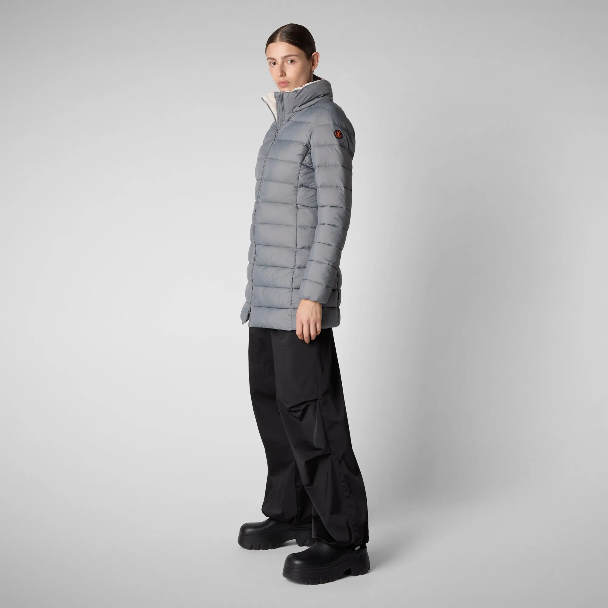 Women's  Animal free Puffer Jacket Joanne in mid grey