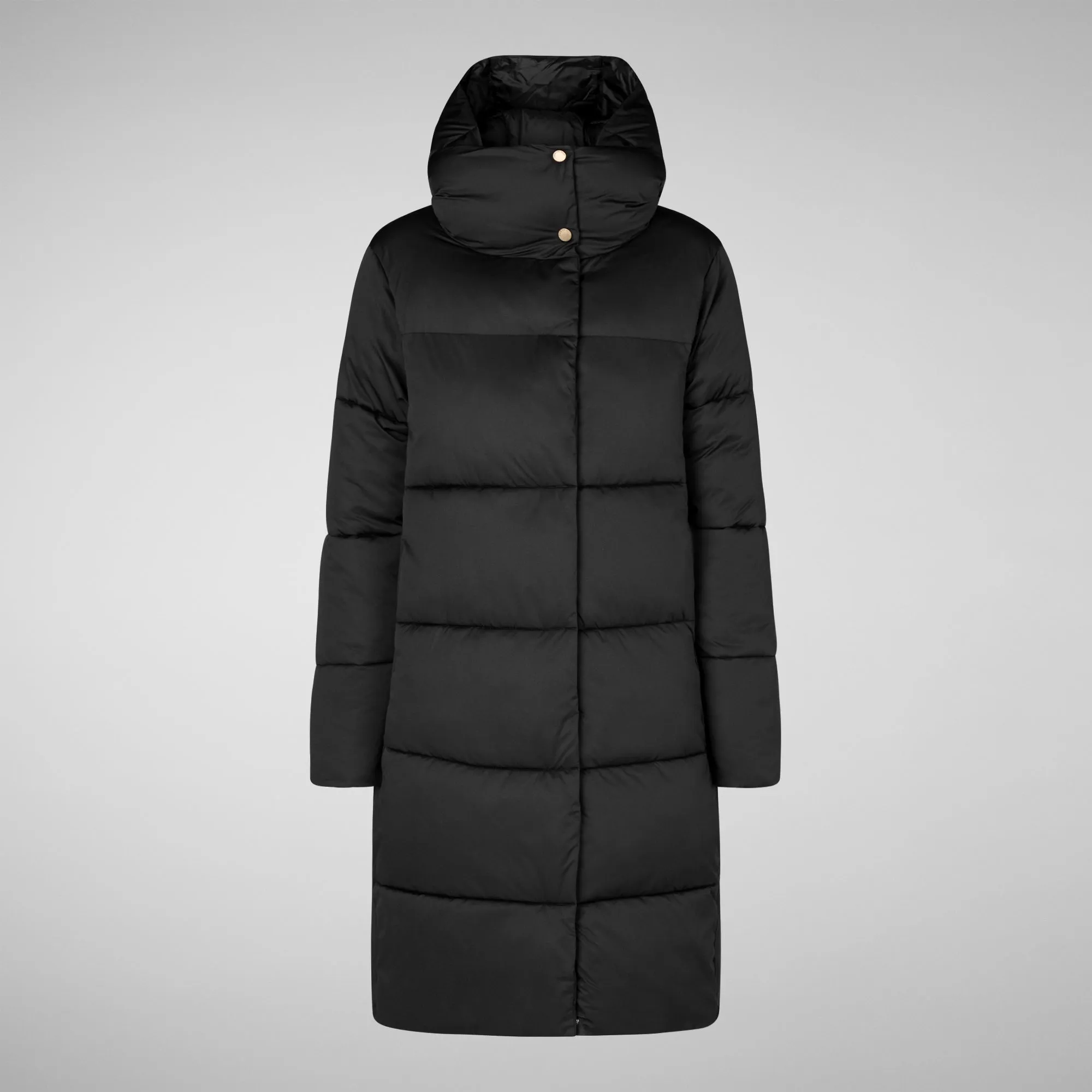 Women's animal free puffer jacket Sibyl in black