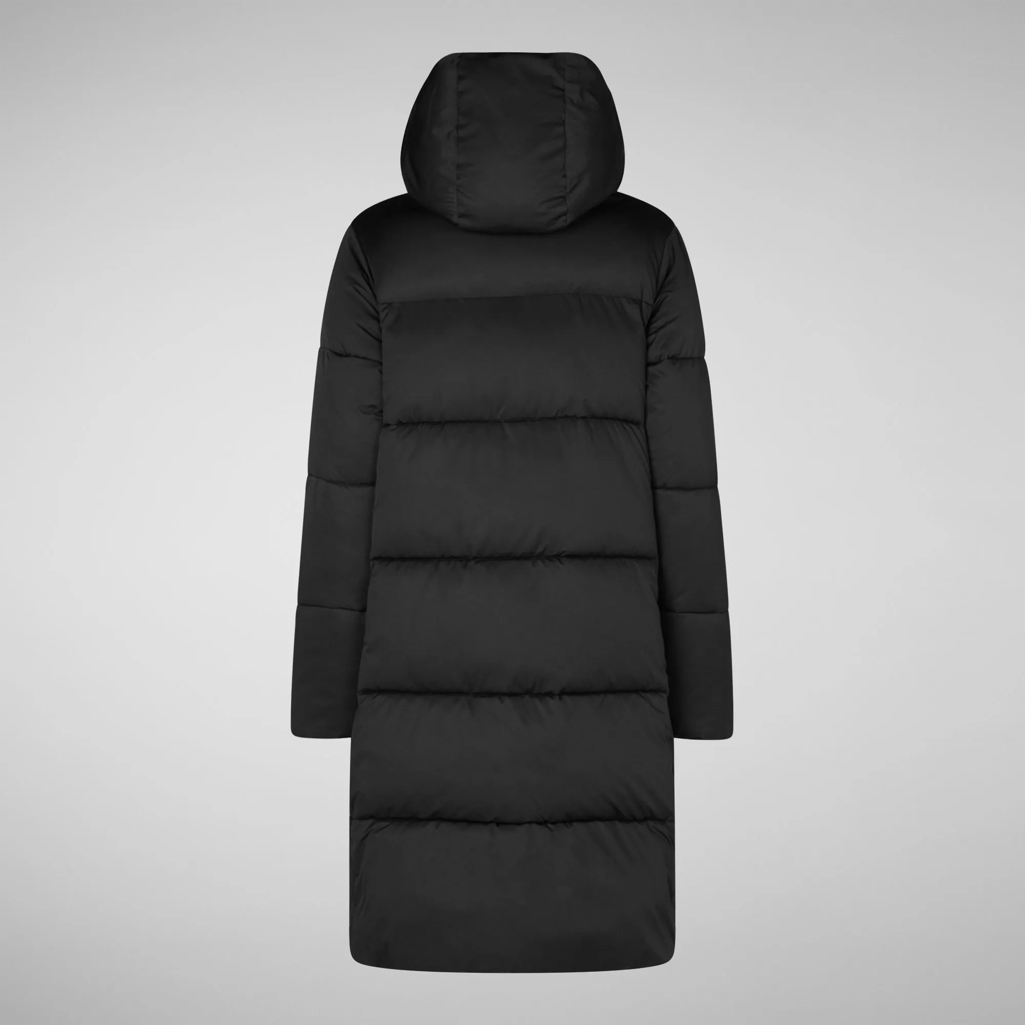 Women's animal free puffer jacket Sibyl in black