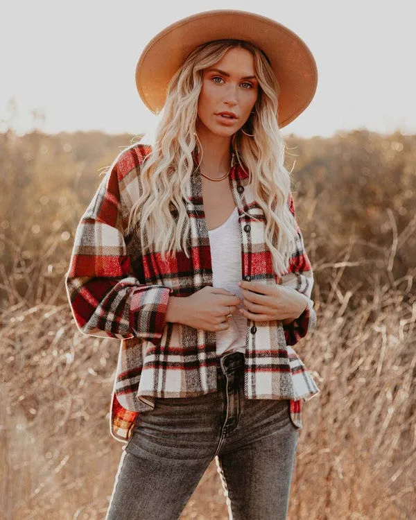 Women's Plaid Shacket