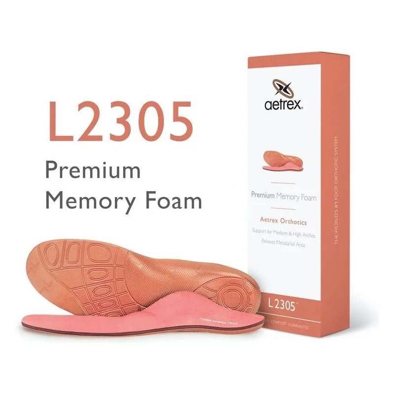 Womens Premium Memory Foam Orthotics - Insole for Extra Comfort