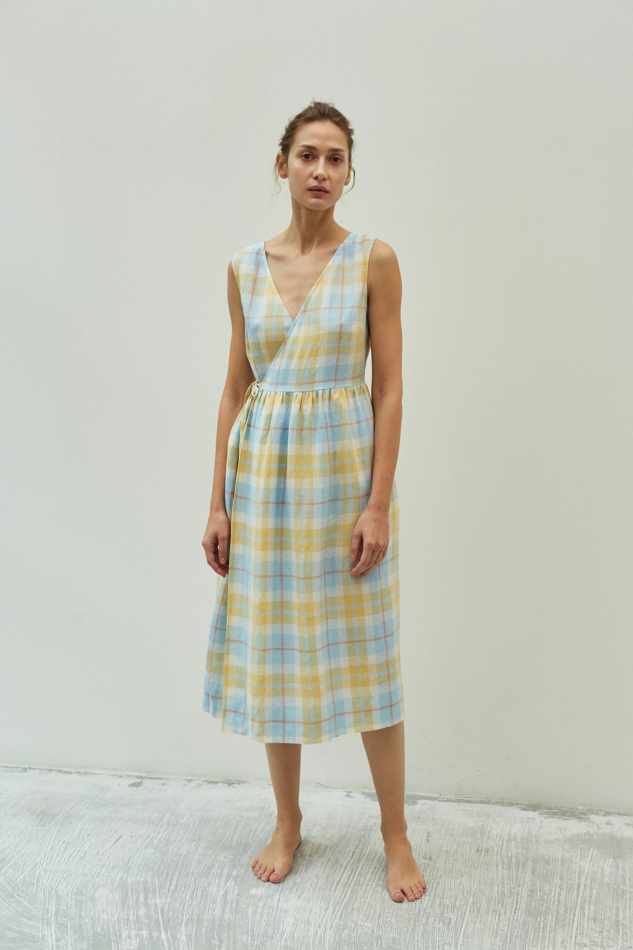 Wrap Dress -- Linen