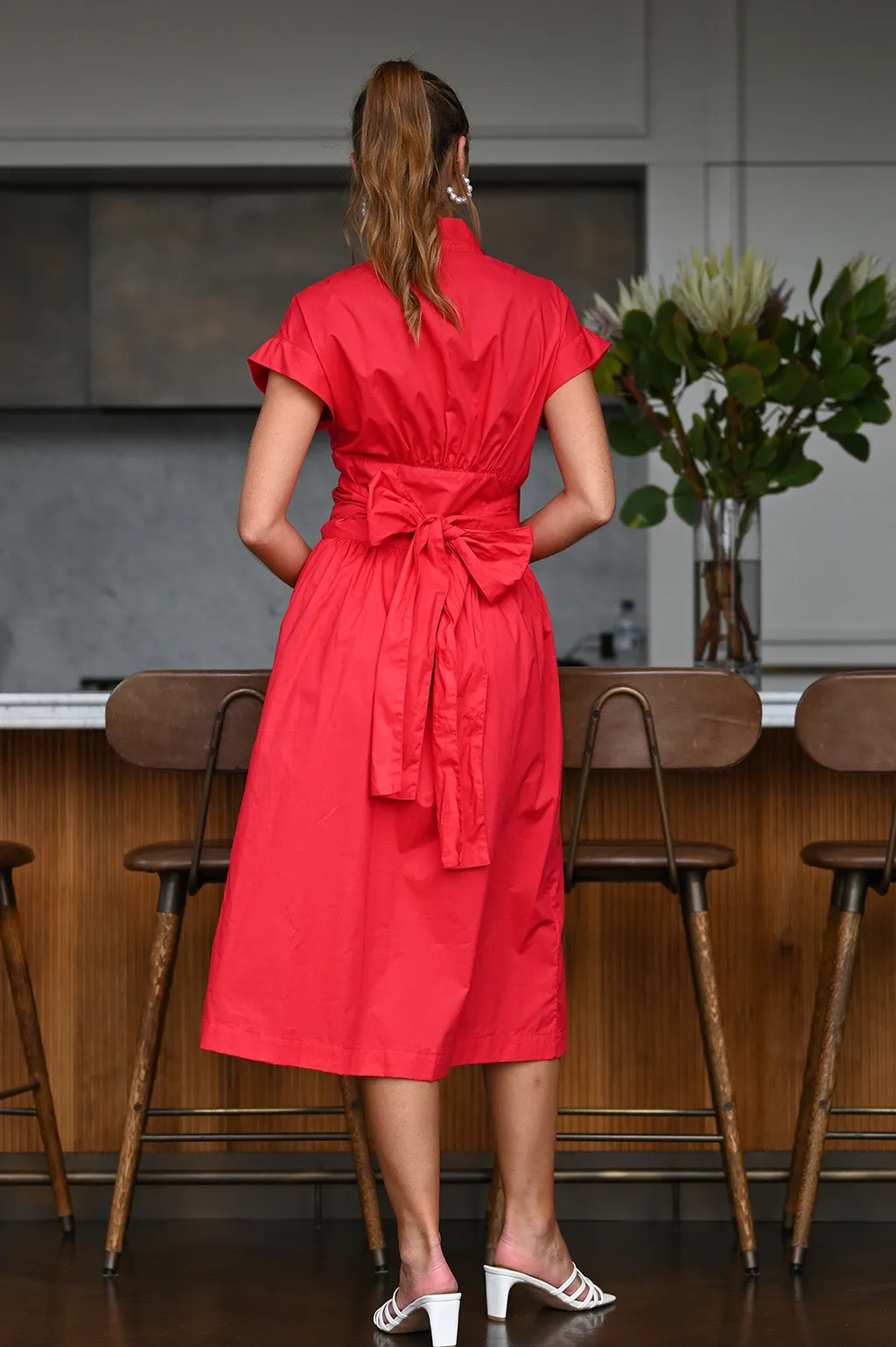 Wyatt Wylde - Kennedy Wrap Dress Red