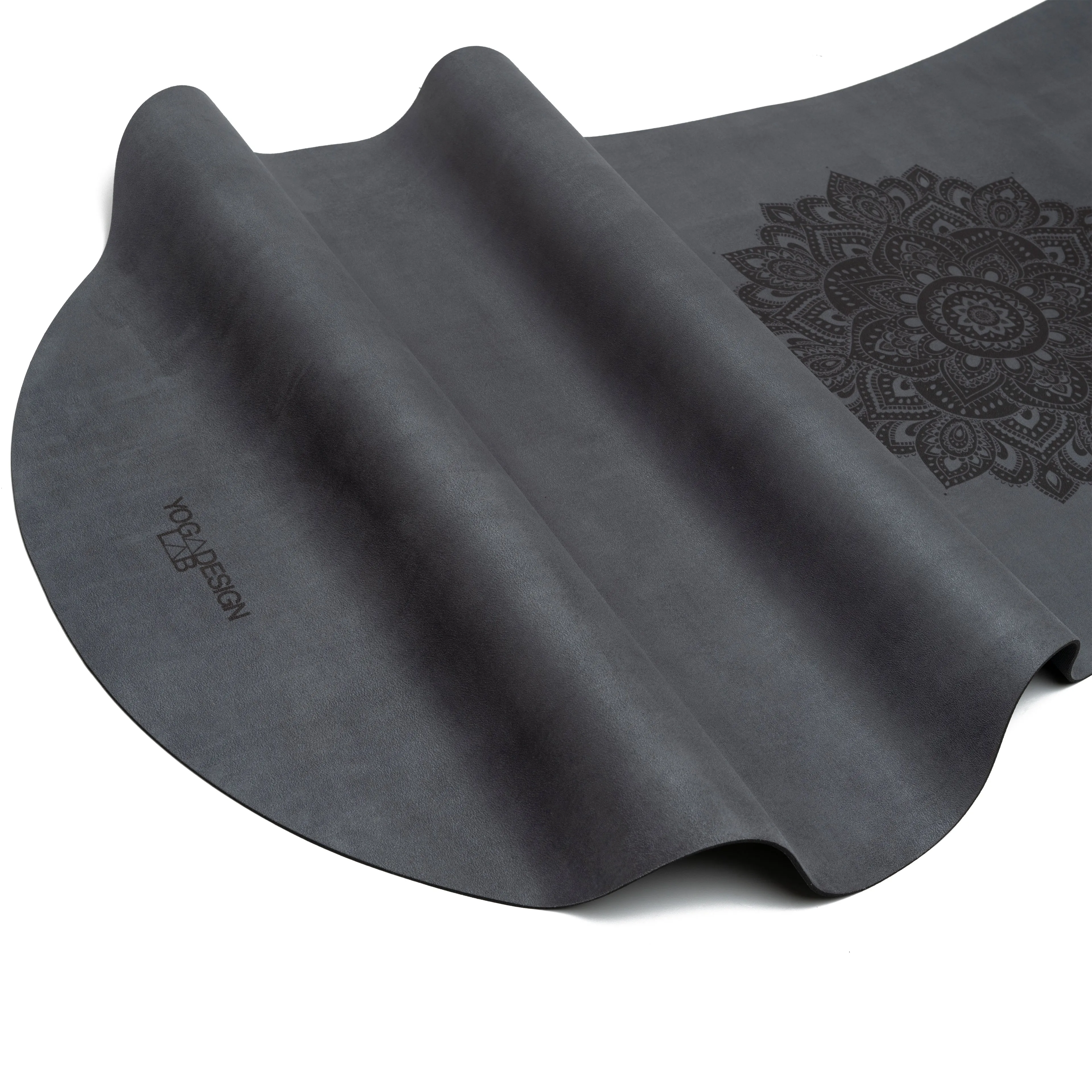 Yoga Design Lab Curve Yoga Mat 3.5mm - Mandala Charcoal